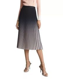 REISS Marlie Ombreacute Pleated Skirt     Bloomingdales at Bloomingdales